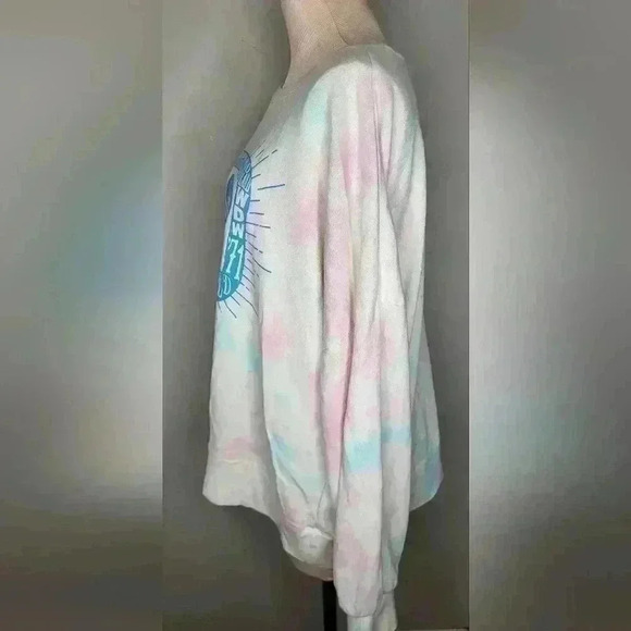 Disney Tomorrowland Mickey Tie Dye Epcot Pullover Sweatshirt Sz 2xl Walt Disney - Picture 7 of 10